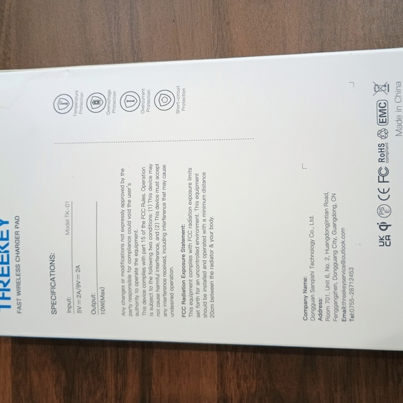 THREEKEY Wireless Charger Set - Picture 2 of 2